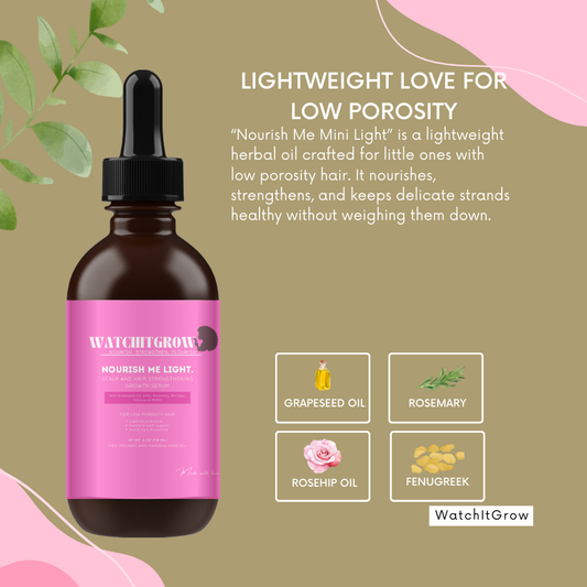 Nourish Me Light—Kids’ Lightweight Moisture & Growth Oil